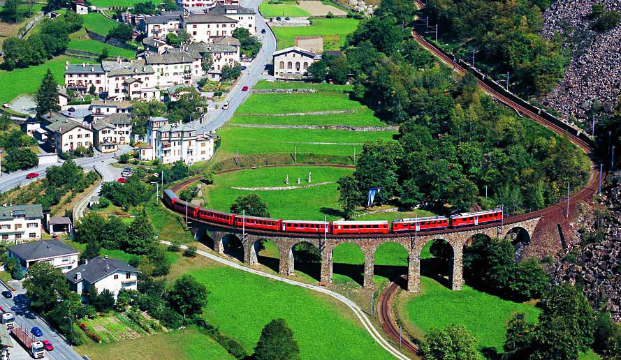世界遺産｜レーティッシュ鉄道