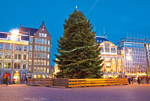 アムステルダム（オランダ）のクリスマスマーケット