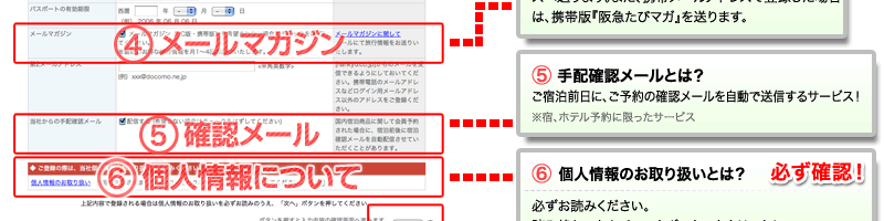 STEP3｜お客さま情報を入力