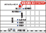 旭川トラベルプラザMAP