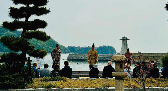 雅楽のライブ演奏／日本古来の宮廷音楽