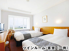 ホテル京セラ ツインルーム／客室（一例）