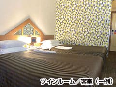 ホテルクリオコート博多 ツインルーム／客室（一例）