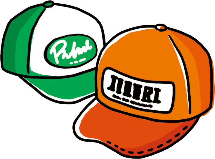 スポーツチームロゴ入りキャップ