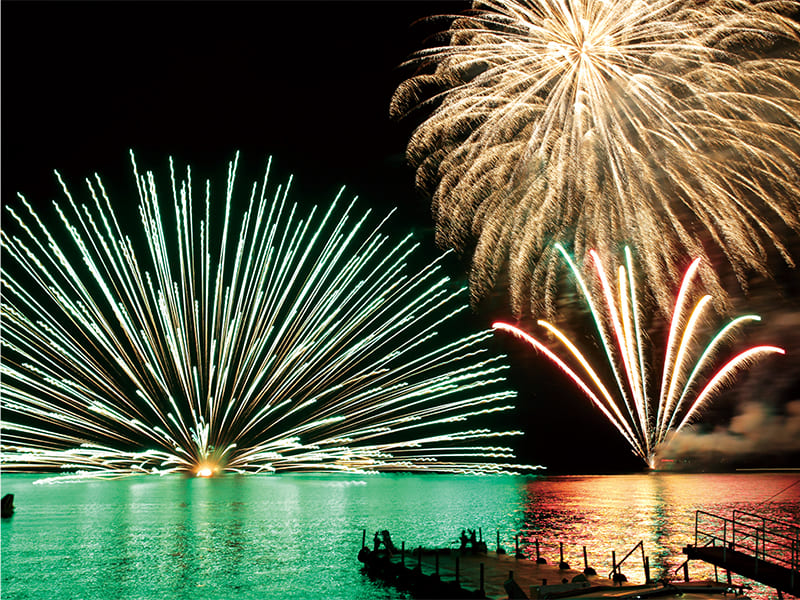 洞爺湖ロングラン花火大会