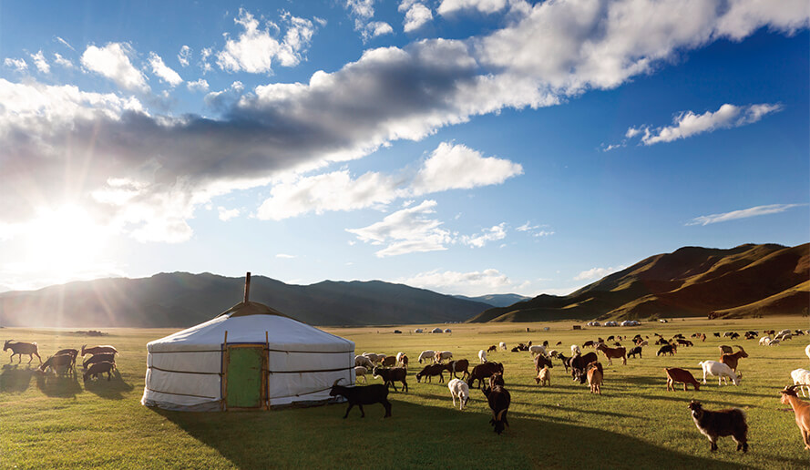 オルホン渓谷文化的景観 モンゴル 世界遺産 阪急交通社