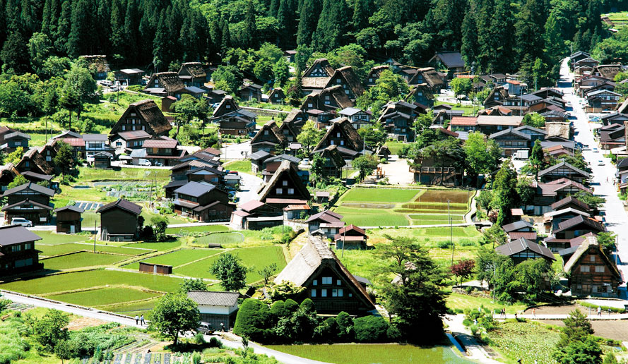 白川郷 日本 世界遺産 阪急交通社