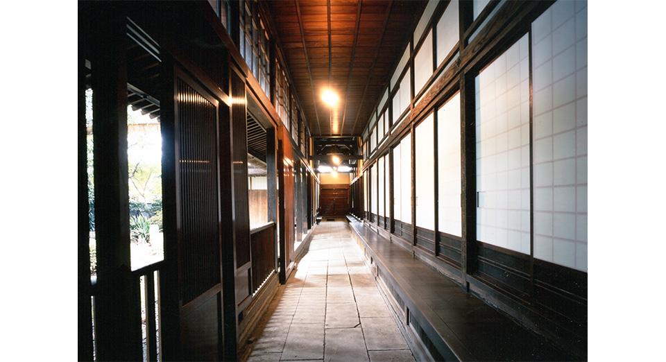 旧風間家住宅丙申堂 「通り」