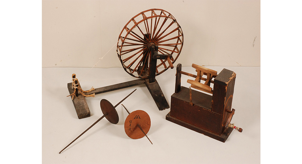 丹後の紡織用具