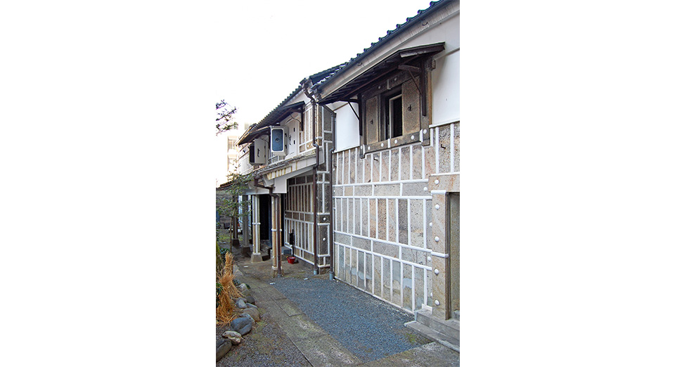 張り石蔵 旧篠原家住宅