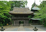 西明寺楼門と三重塔 (益子町)