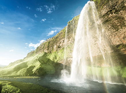 セリャラントスフォスの滝