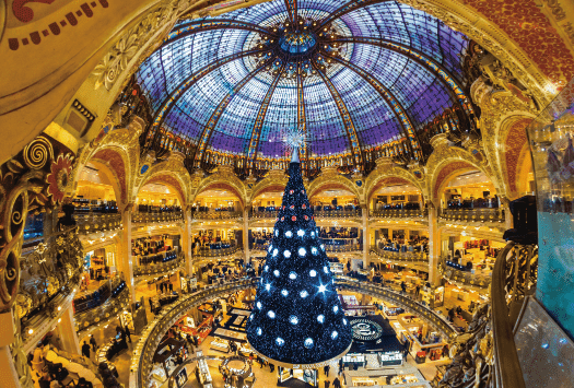 パリ クリスマスツリー