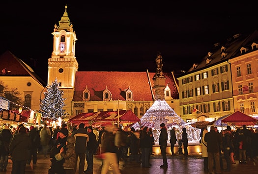 ブラチスラバ クリスマスマーケット