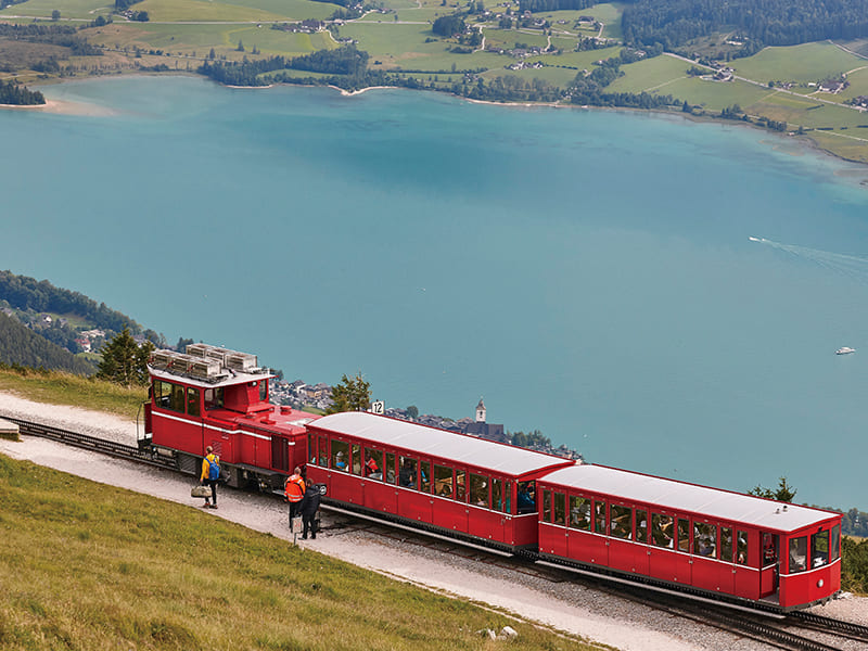 シャーフベルク登山列車