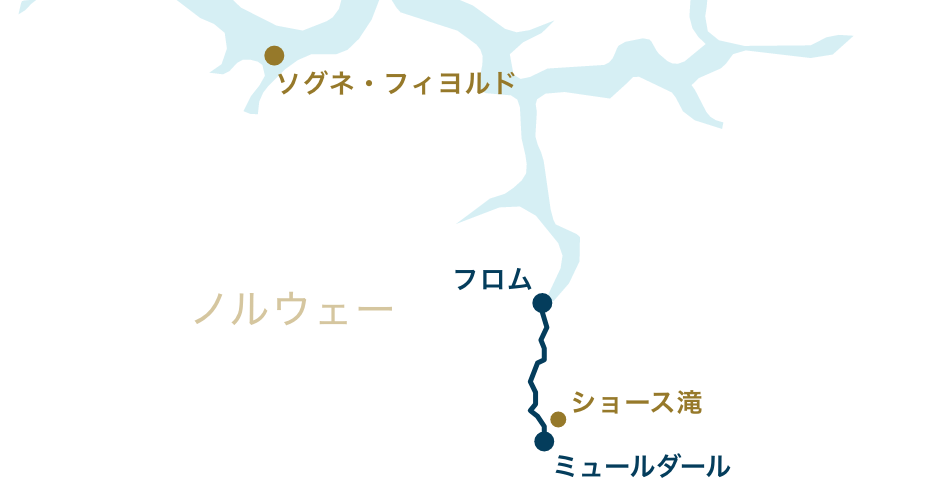 フロム鉄道の路線図