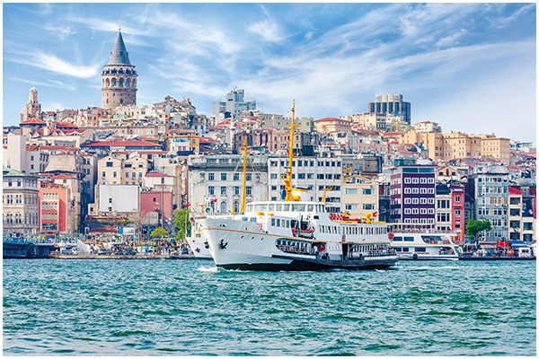 阪急交通社チャーター船でボスポラス海峡クルーズ