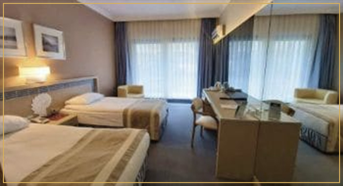 パム サーマル ホテル 客室一例