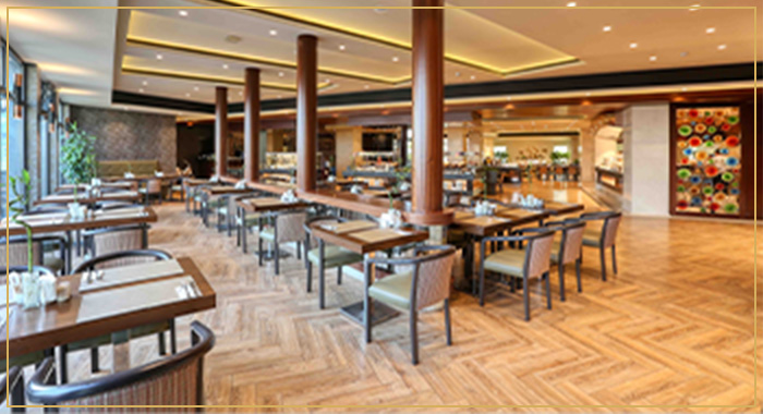 アルミラ ホテル内レストラン（一例）