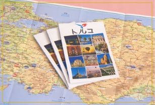 トルコの地図