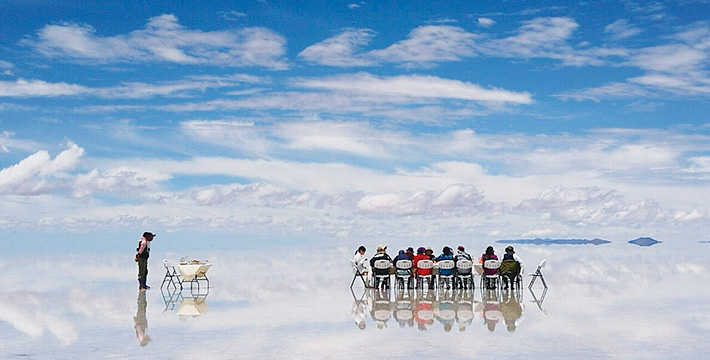 奇跡の絶景に酔いしれる ウユニ塩湖 ボリビア ツアー 阪急交通社