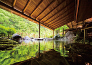 慶雲館露天風呂