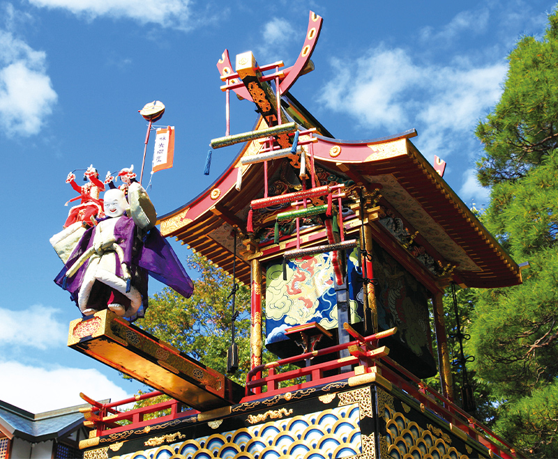 秋の高山祭(八幡祭)