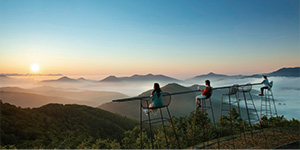 期間限定　雲海テラス