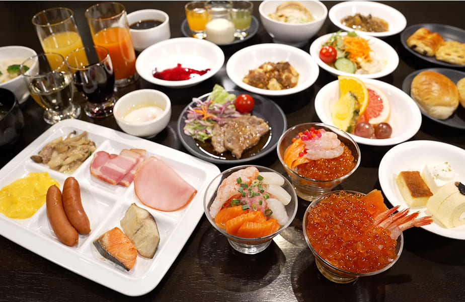 プレミアホテル朝食