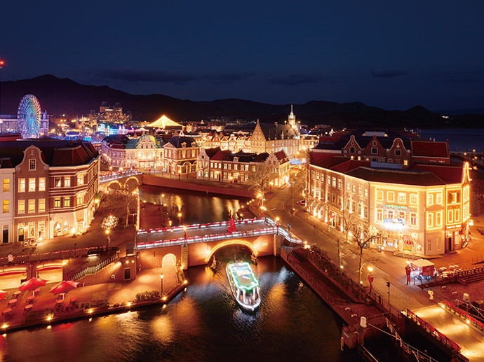 1年中楽しめる様々な光の演出