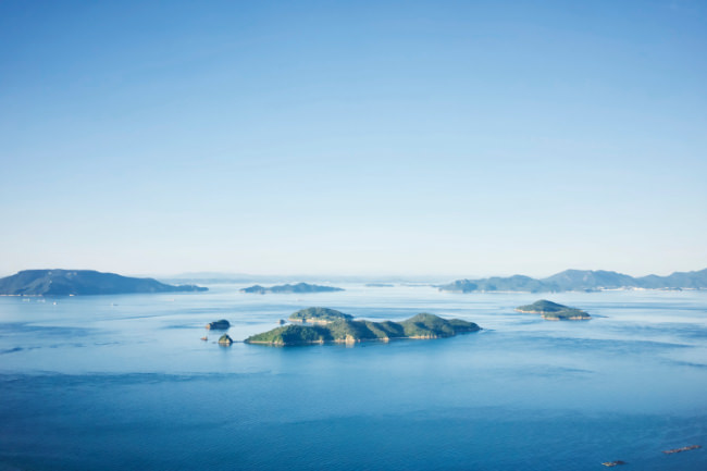 瀬戸内海の島々