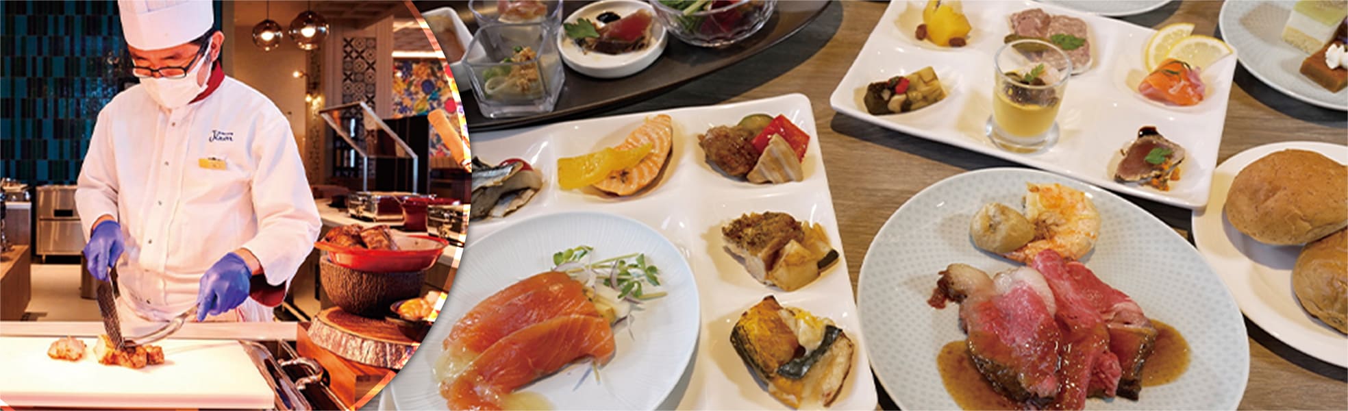 沖縄の要素を取り入れた四季折々の料理