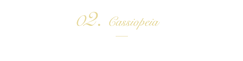 02.Cassiopeia 移動も楽しむ優雅な旅がそこに