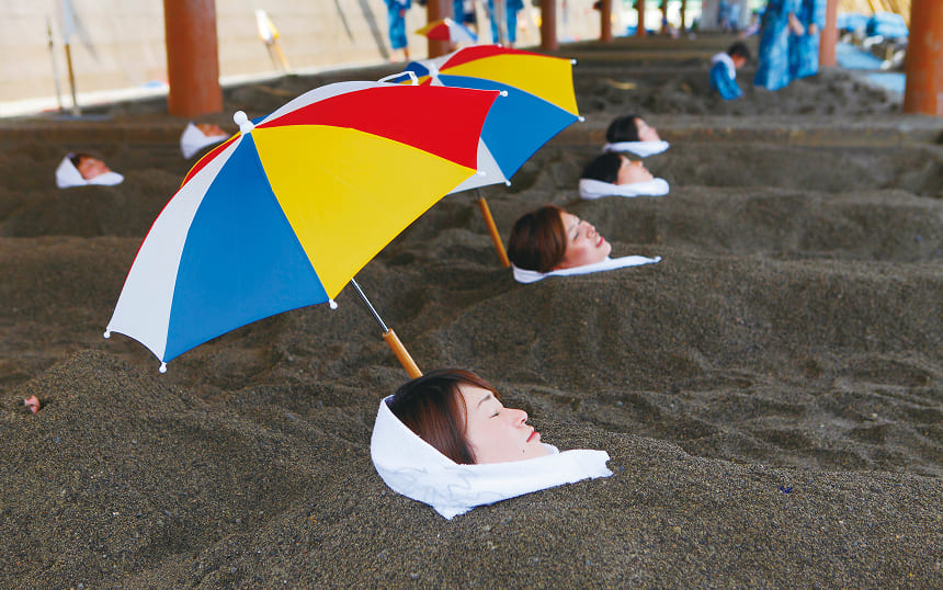 砂むし温泉
