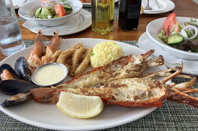 シーフードランチ