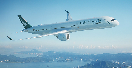 往復キャセイパシフィック航空利用