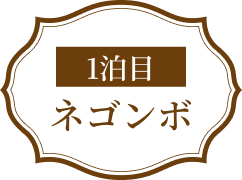 1泊目ネゴンボ