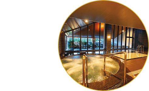 ジャグジーやサウナ、南国の風を感じる露天風呂を備えた大浴場で心身ともにリラックス！