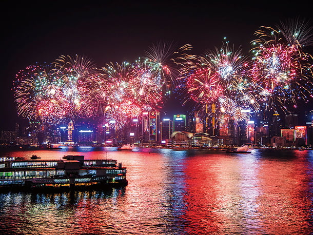 香港 2024年ニューイヤーカウントダウンイベント