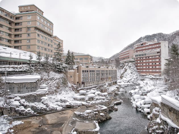 定山渓温泉（北海道）