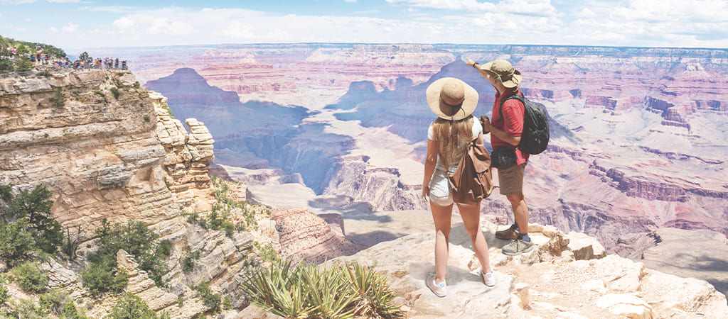 アメリカ・グランドキャニオン・カップル