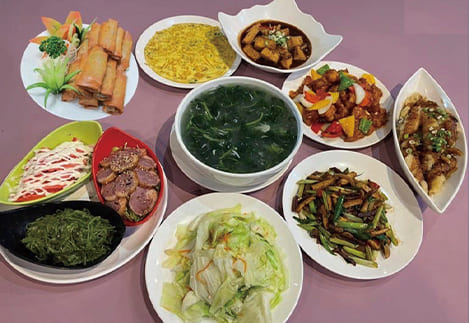 客家小炒と客家料理