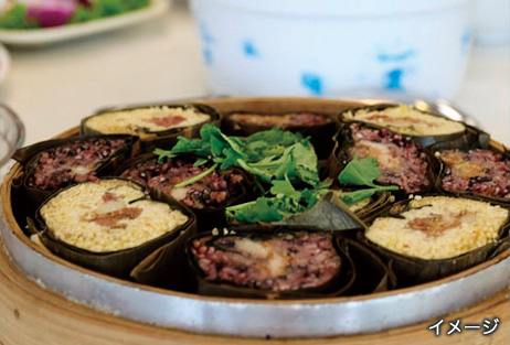 モチキビちまき