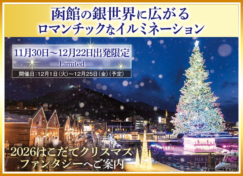 2026はこだてクリスマスファンタジー
