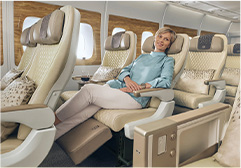 エミレーツ航空　プレミアムエコノミークラス