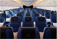 ルフトハンザドイツ航空　エコノミークラス