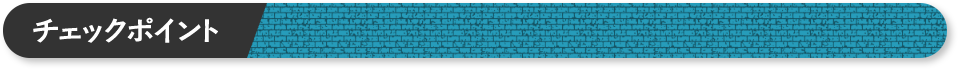 チェックポイント