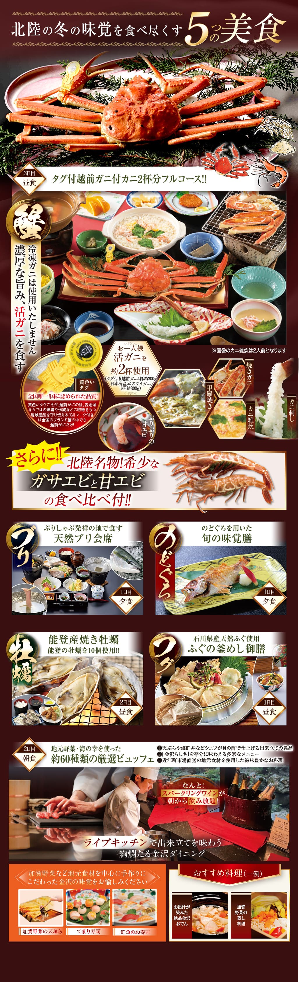 北陸の冬の味覚を食べ尽くす5つの美食