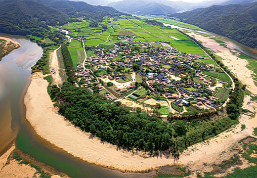 安東河回村