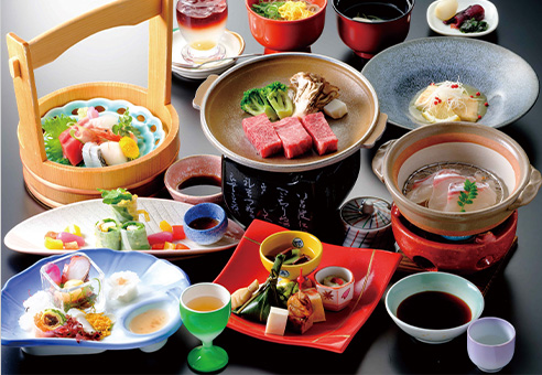 鳥取和牛陶板焼き付まるごと鳥取会席